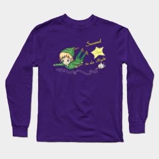 second star to the right Long Sleeve T-Shirt